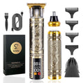 Professional Hair Clippers for Men,T-bar Trimmer and Cordless Electric Shaver, Nose Hair Trimmer, Men's Hair Clipper and Shaver Set, Rechargeable Home Hair Cutting Tools