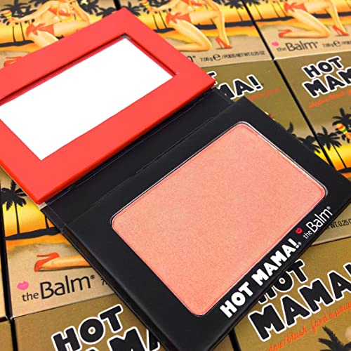 Multi-Purpose Peachy Pink Blush and Eyeshadow Palette - theBalm Hot Mama