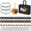 Orange Cheerleading Gift Set - 72 Pcs Cheerleading Accessories for Sports Fans