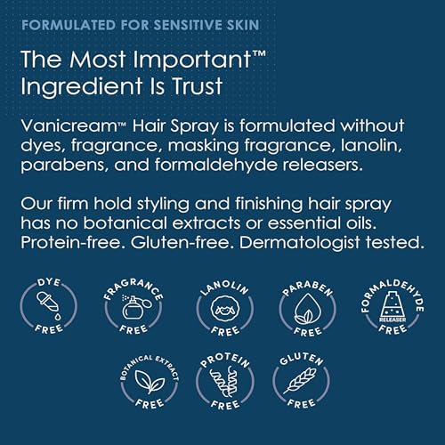 Free & Clear Hairspray Firm Hold, 8 Ounce (Pack of 2)