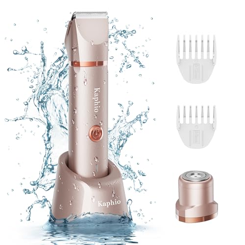Women’s Bikini Trimmer Electric Razor Waterproof Rechargeable Hair Remover