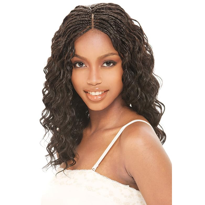 Loose Deep Bulk 18-Inch Human Hair Extensions - Micro Braiding Blend