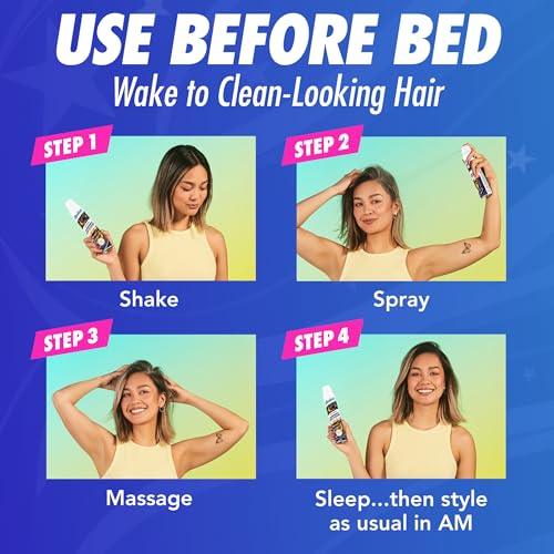 Batiste Overnight Deep Cleanse Dry Shampoo, Wake up to Beautiful Hair by Preventing Oil Build-up, 3.81 oz