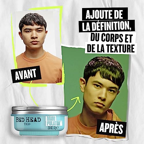 Bed Head TIGI Manipulator Texturizing Putty - Firm Hold for Short to Medium Hair, 2.01 oz Pack of 2