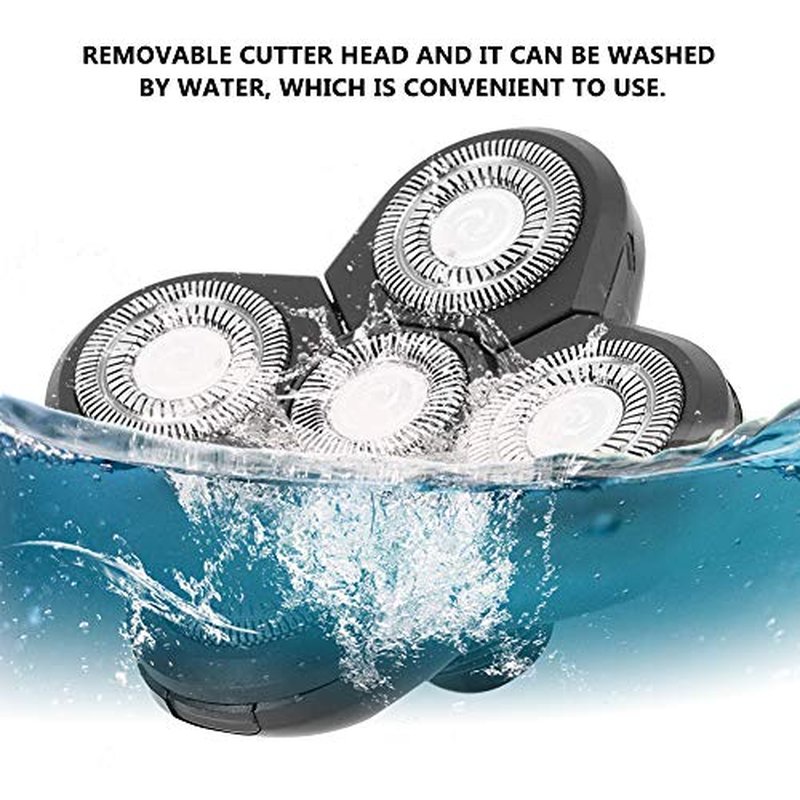 5 Head Replacement Blade For,ANGGREK 5 Head Replacement Blade Universal Electric Beard Shaver 5 Blade Head Accessory Replacement Cordless Shaver Repl(Spare 5