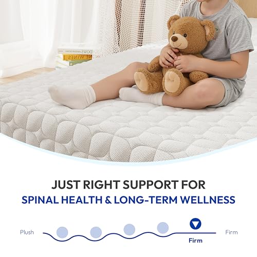 Twin Size Firm Gel Memory Foam Mattress - 6 Inch in a Box, Pressure & Spinal Support