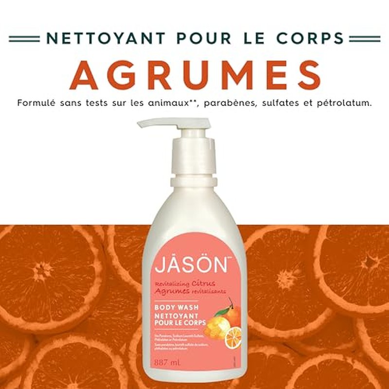 JASON Body Wash, Citrus, 30 Fl Oz