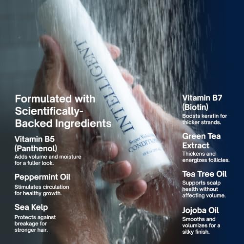Volumizing Hair Conditioner for Thinning Hair - Strengthens & Adds Body 10oz