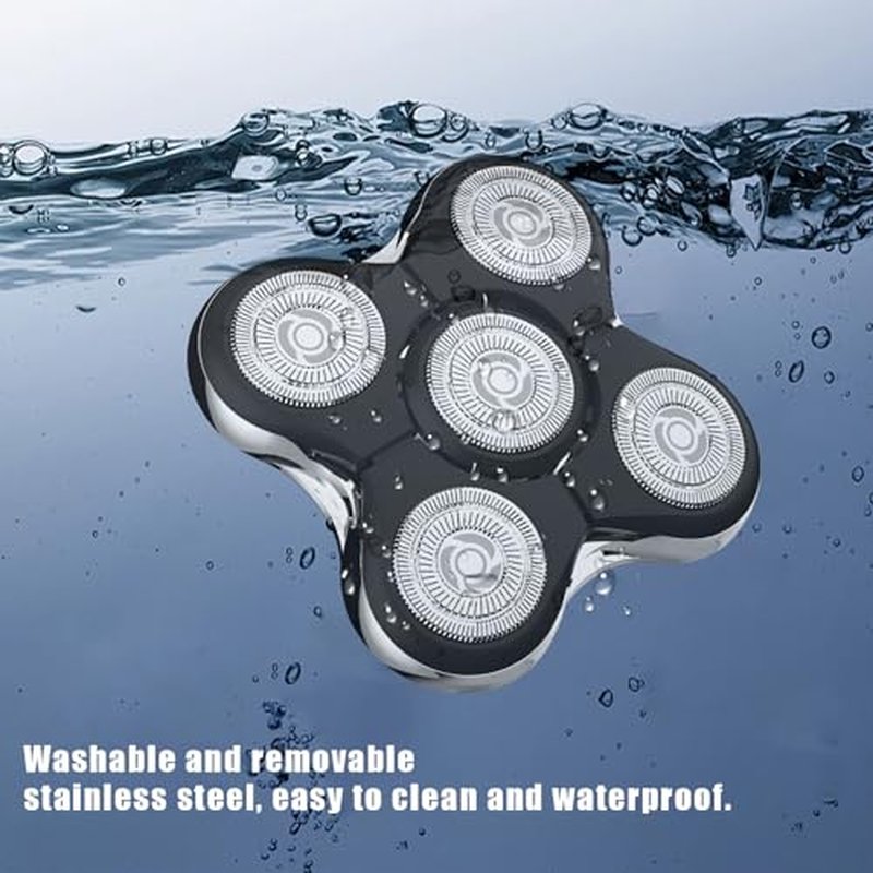 3Pack Shaver Replacement Head Compatible with Remington Balder Pro Head Shaver ModelSPR-XR7000,with 2 Sweeping Brush