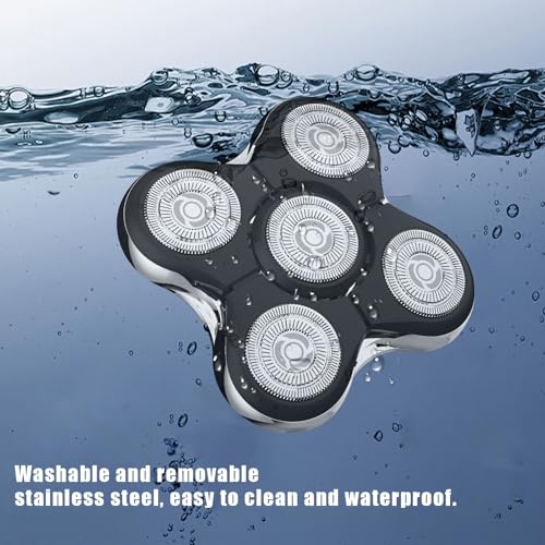 1Pack Shaver Replacement Head Compatible with Remington Balder Pro Head Shaver ModelSPR-XR7000,with 2 Sweeping Brush