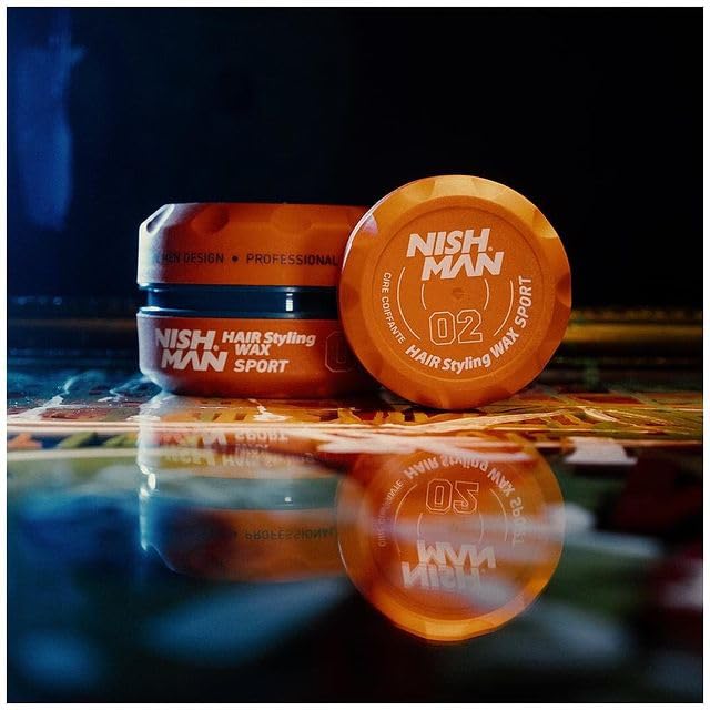 nishman Hairstyling Aqua Wax 02 SPORT, 100ml / 3.4fl.oz