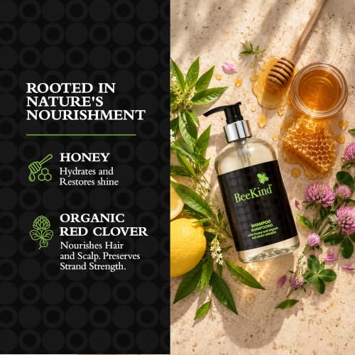 Gilchrist & Soames BeeKind Honey & Lemon Verbena Shampoo 15.5oz - Natural, Sulfate-Free Hair Care