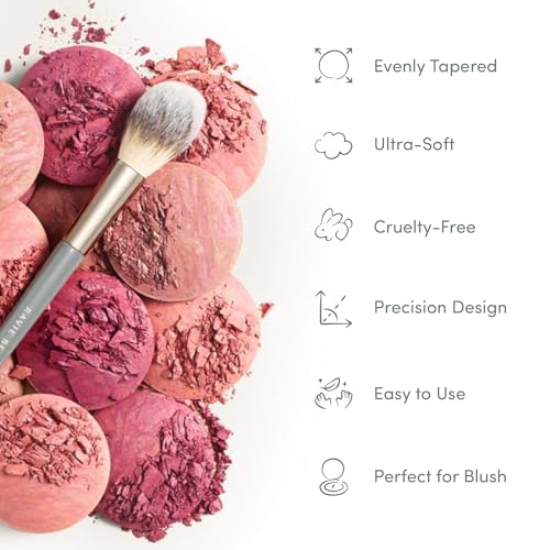 Ravie Beauty Blush & Powder Makeup Brush - Ultra-Soft Synthetic Bristles
