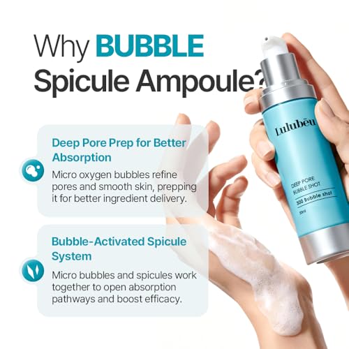 Deep Pore Bubble Ampoule Serum with Micro-Spicules and PDRN for Clear Skin
