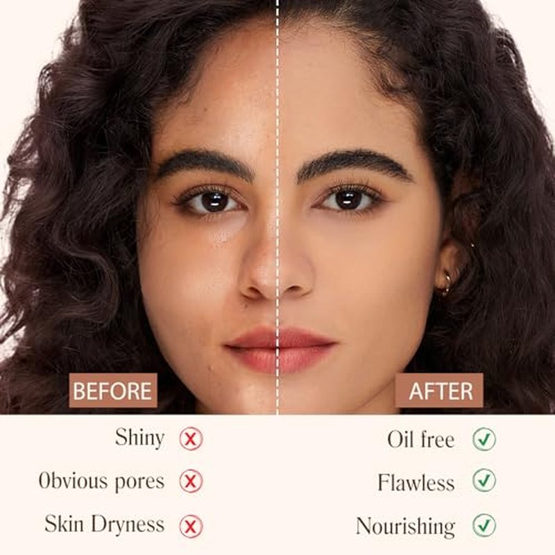 2 Pack Foundation 4 in 1, Medium Color Changing Foundation, Liquid Foundations Protect from Sun with SPF50 for Gym, Sports, Dancing, 1.05 fl.oz