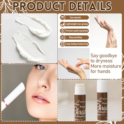 Christian Hand Cream & Lip Balm Set Bright Color - 24 Packs Christian Gift