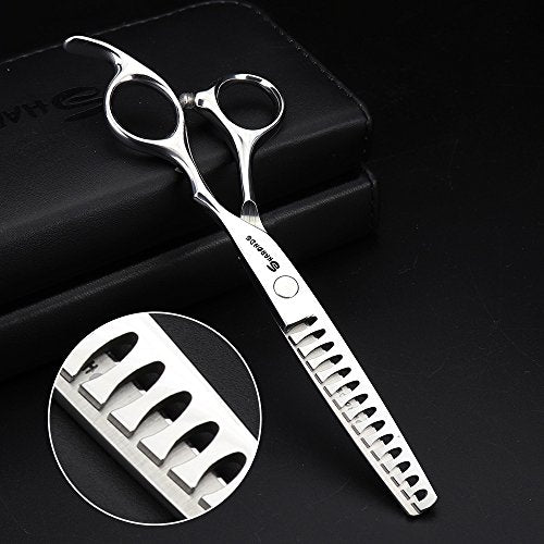 Hair Cutting Scissors Set 6 Inch Thinning & Styling Shears - Stainless Steel - Right Hand - Silver - Variation of THIS listing