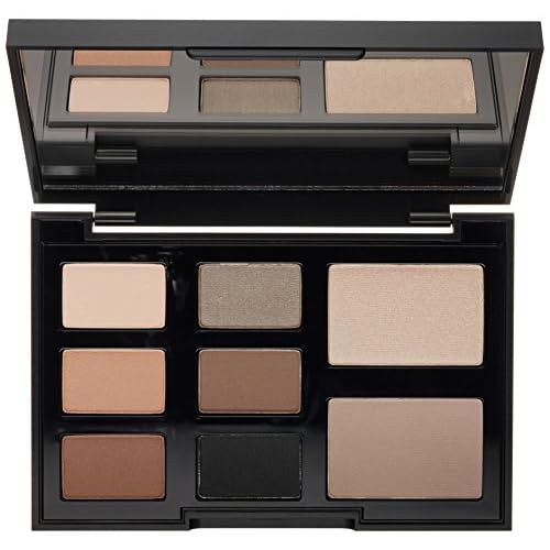 Glo Skin Beauty Shadow Palette | Eight Vibrant Mattes and Metallic Eye Shadows, (Elemental Eye)
