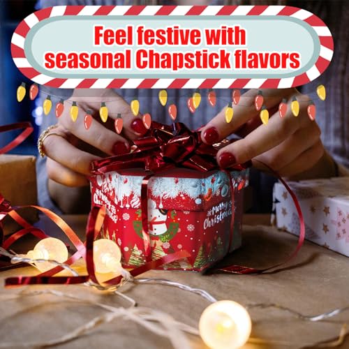 Natural Lip Balm Set with 19 Flavors - Moisturizing & Soothing Lip Care