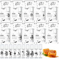 Halloween Lip Balm Set - Bat Design, 30 Pack Bulk Gifts for Parties - Variation: Bat / 30