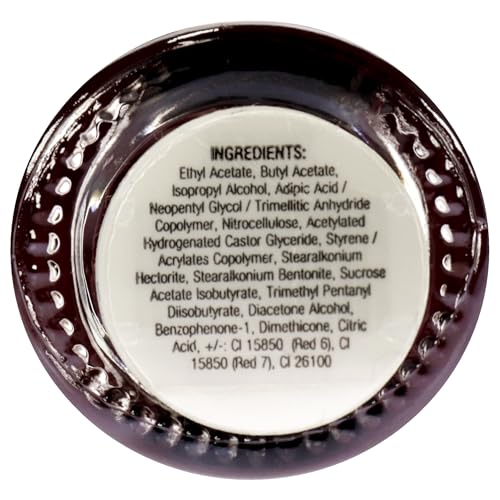 Cuccio Colour Colour Nail Polish - Triple Pigmented Formula - For Rich And True Coverage - Gives Ultra-Long-Lasting And High Shine Polish - For Incredible Durability - Positively Positano - 0.43 Oz