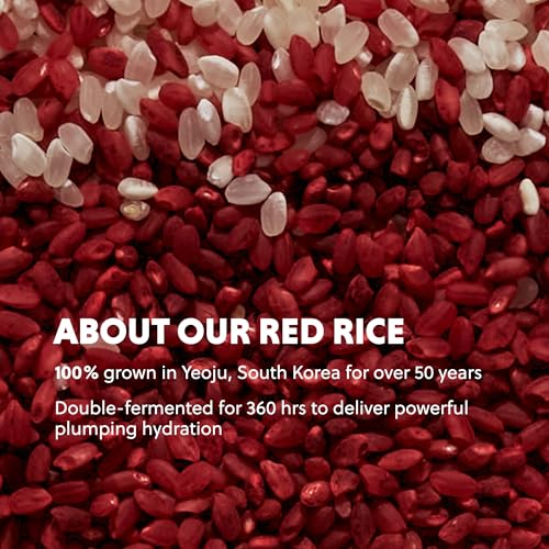 Hanyul Red Rice Hydrating Cream - Light Floral Variation - Deep Moisture & Skin Elasticity