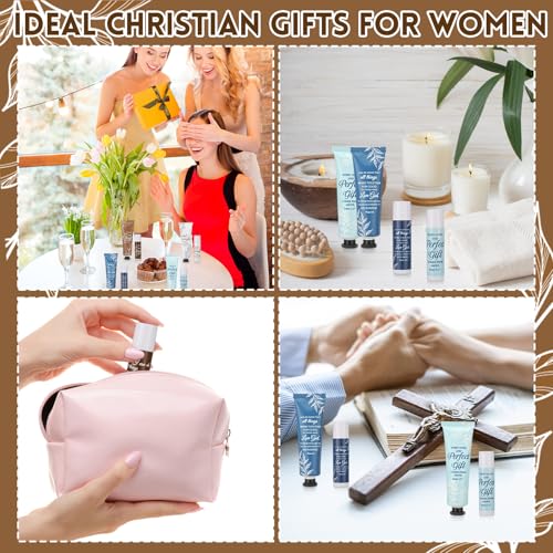 Christian Hand Cream & Lip Balm Set Bright Color - 24 Packs Christian Gift