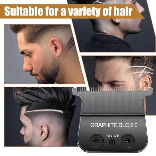 COSYONALL Replacement Blade for BaByliss Pro FX787 & FX726 Hair Trimmers Black
