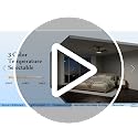 White 52 Inch Ceiling Fan with Lights Remote Wall Switch - Addlon