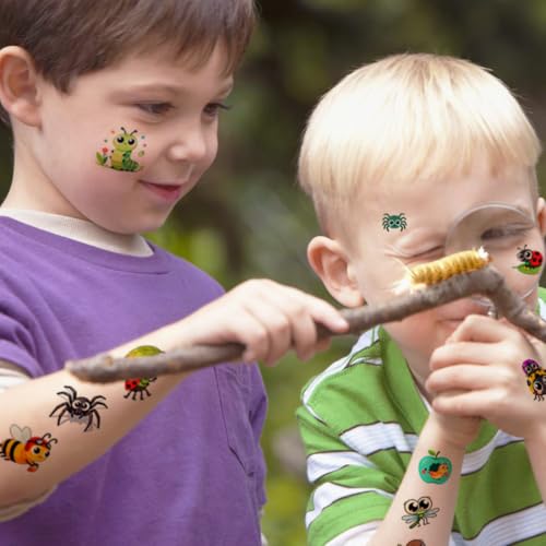 Temporary Tattoos for Kids - 232 Mixed Styles (36 Sheets) Cute Animals Tattoo Stickers for Boys Girls Birthday Party Supplies,Goodie Bag Stuffers & Decoration