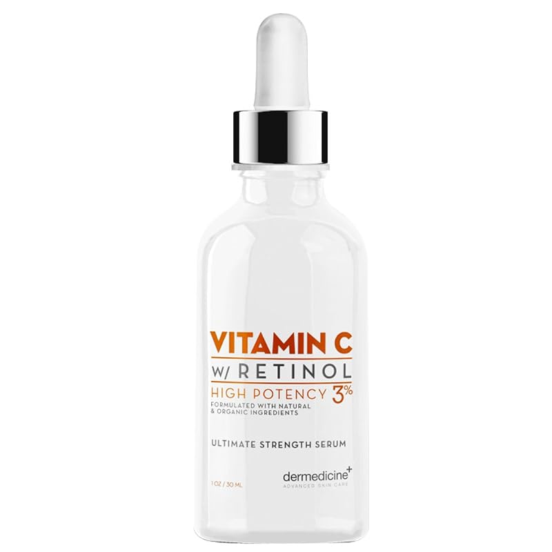 Vitamin C Serum with 3% Retinol - Anti-Aging Facial Treatment