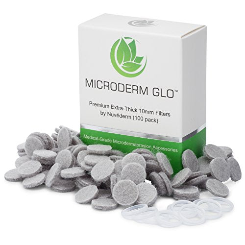 Microderm GLO Extra-Thick 10mm Microdermabrasion Filter Pack - Medical Grade Accessories