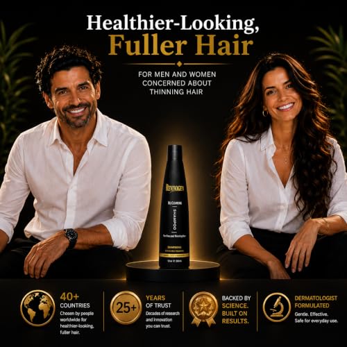 Revivogen MD Bio-Cleansing Shampoo for Thinning Hair - SLS-Free, Peppermint, Biotin, 8oz - Shampoo