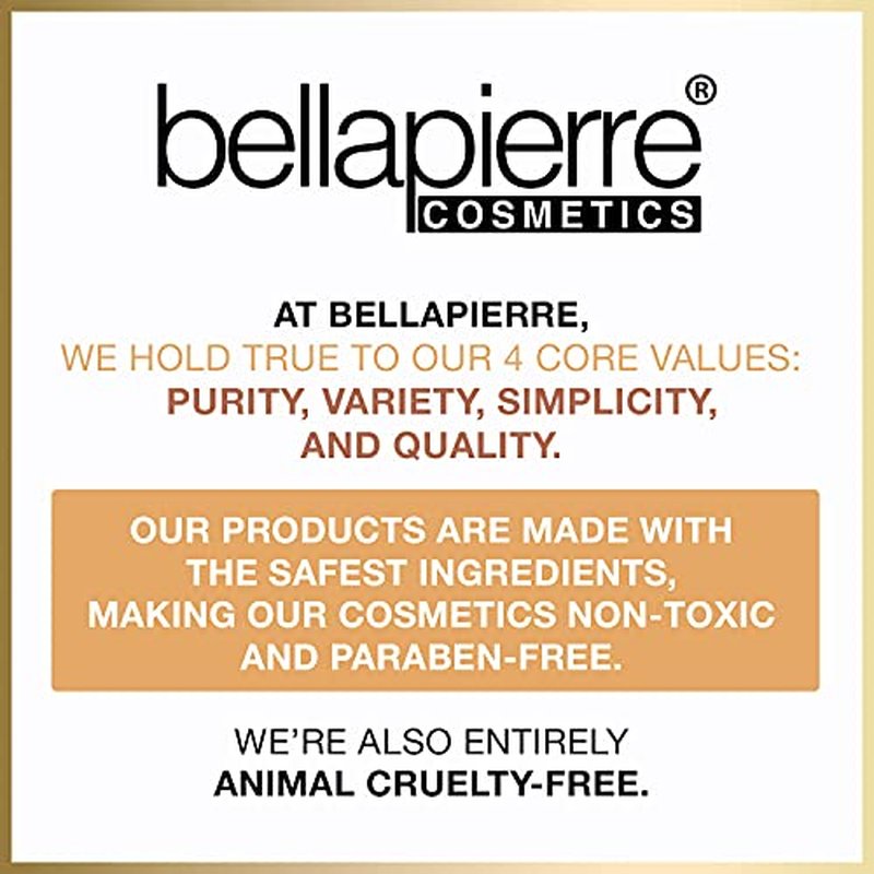 bellapierre Ultra Glow Makeup Palette | 4 Illuminating Shades to Suit Different Skin Tones | Non-Toxic and Paraben Free | Vegan and Cruelty Free | Cruelty Free