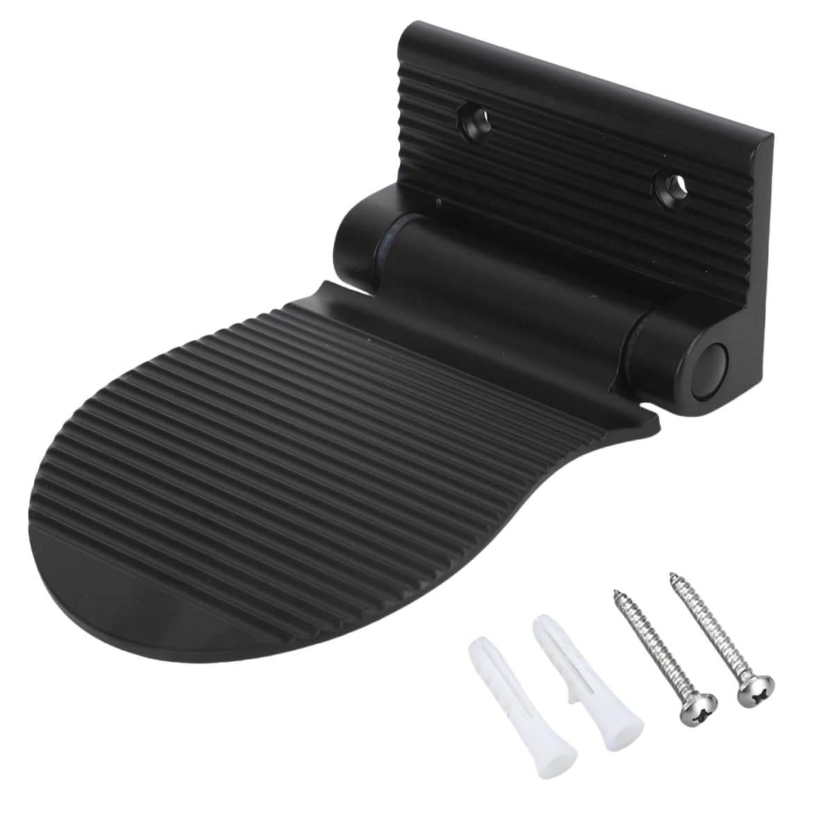 Wall-Mounted Shower Foot Rest for Shaving Legs, Foldable Aluminum Bathroom Foot Pedal Footrest for Shower, Non-Slip Footstep Stand Shower Aid for Elderly & Pregnant Women & Back Pain Sufferers