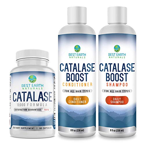 Best Earth Naturals Catalase Shampoo for Hair Vitality - 8 fl oz