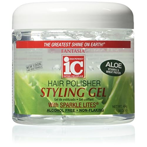 Fantasia Gel 16 Ounce Aloe (Clear) (473ml) (2 Pack)