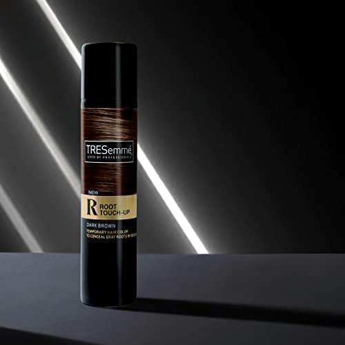 TRESemm? Root Touch-Up Temporary Hair Color Dark Brown Hair Ammonia-free, Peroxide-free Root Cover Up Spray 2.5 oz (Pack of 2)