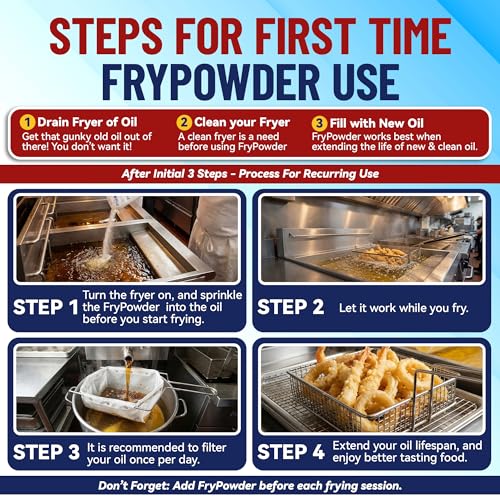 MirOil Fry Powder Oil Stabilizer & Filter Aid - 90 C-Size Sachets