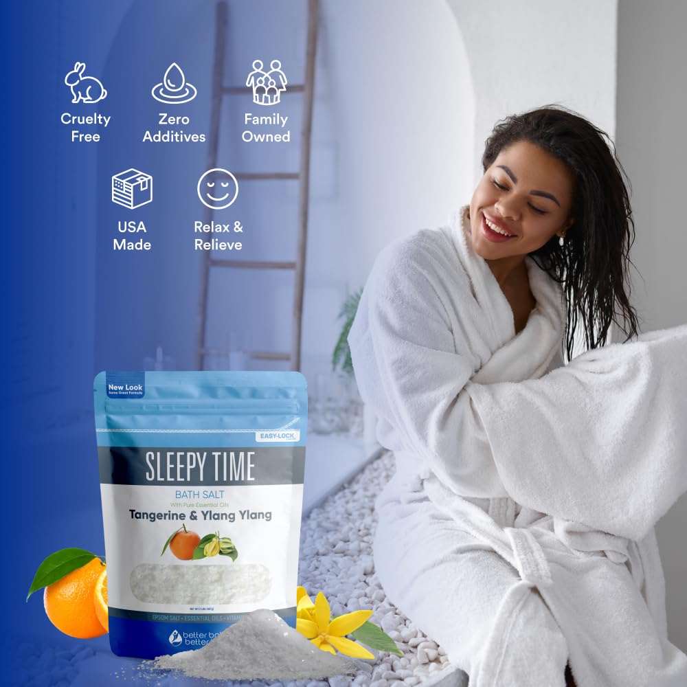 Sleepy Time 32 Ounces Epsom Salt with Essential Oils