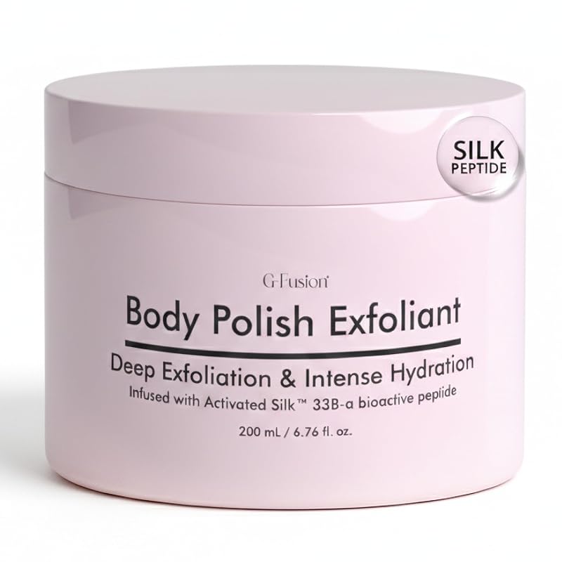 Body Polish Gentle Exfoliant with Coconut Shell & Silk - 6.76 oz / 200 mL