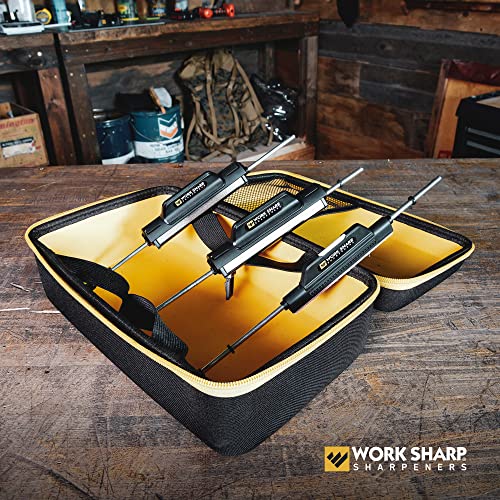 Work Sharp Precision Adjust Upgrade Kit with 7 Abrasives & Carry Case - PA Variation