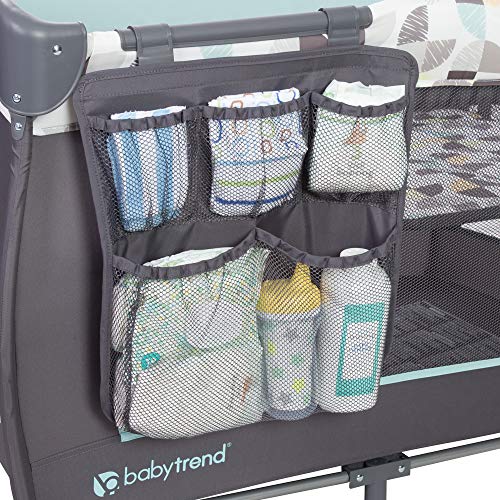 Baby Trend Trend-E Nursery Center Playard & Bassinet - Doodle Dots Variation