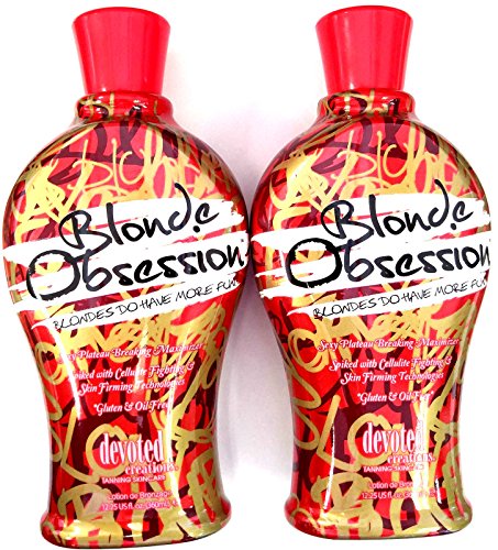 Devoted Creations Blonde Obsession Indoor Tanning Lotion Bronzer 12.25 fl oz (Pack of 2)