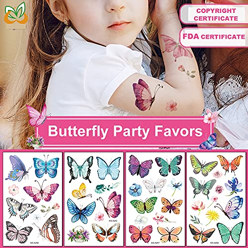 UV Shine Lightning Patterns Temporary Tattoos - Body Tattoo Set for Halloween, Cosplay, Festivals, Dance Parties, and Raves