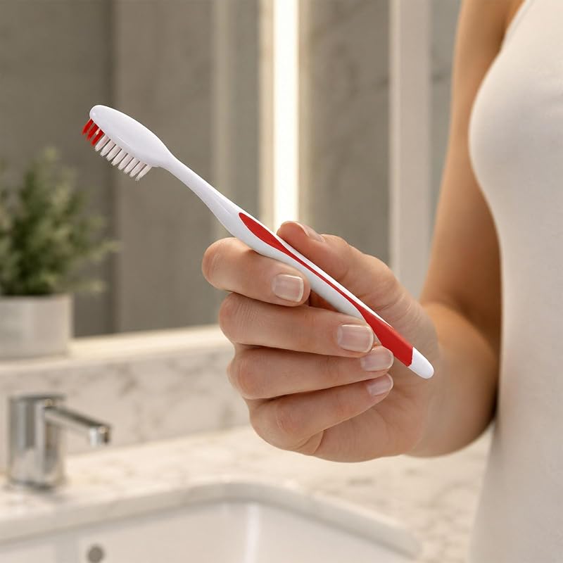 Disposable Travel Toothbrush Bulk 320 Pack – Medium Soft Bristles, Individually Wrapped
