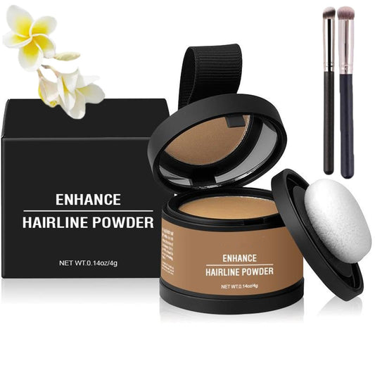 Compact Hair Filler, Hairline Shadow Powder, Sweatproof Waterproof Hair with Long-Lasting Effect, Enhance