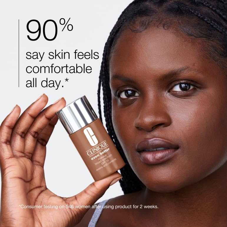 Clinique Even Better Liquid Foundation SPF 15 Medium, Warm-Neutral WN 98 – For Dry & Oily Skin