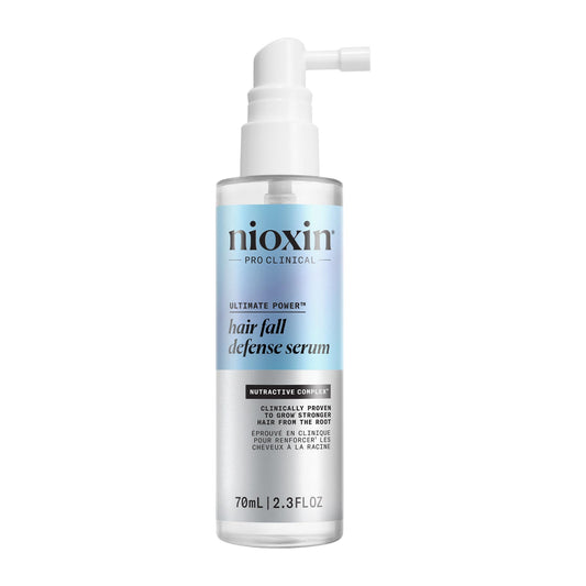 Nioxin Hair Fall Defense Intensive Daily Leave-In Hair Treatment | With Niacinamide, Caffeine, Lauric Acid, and Sandalore | For Thicker, Stronger Hair | 2.3 Fl Oz.