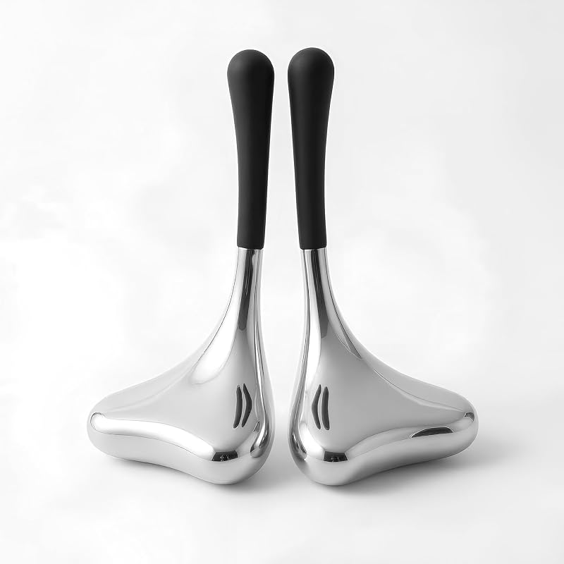Cryo Roller Set of 2 – Stainless Steel Facial Rollers for Depuffing & Cooling